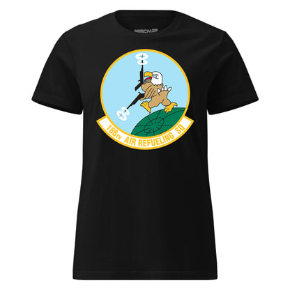 Mach2 Squadron Upload | 186TH AIRLIFT SQUADRON | Womens | Black | MACH-WOMENS-FRONT-BLACK.jpg