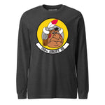Mach2 Squadron Upload | 169TH AIRLIFT SQUADRON | Long Sleeve | Charcoal Heather | MACH-LONG-SLEEVE-FRONT-CHARCOAL.jpg