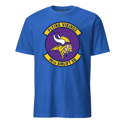 Mach2 Squadron Upload | 96TH AIRLIFT SQUADRON | T-Shirt | Royal | MACH-SHORT-SLEEVE-FRONT-ROYAL.jpg