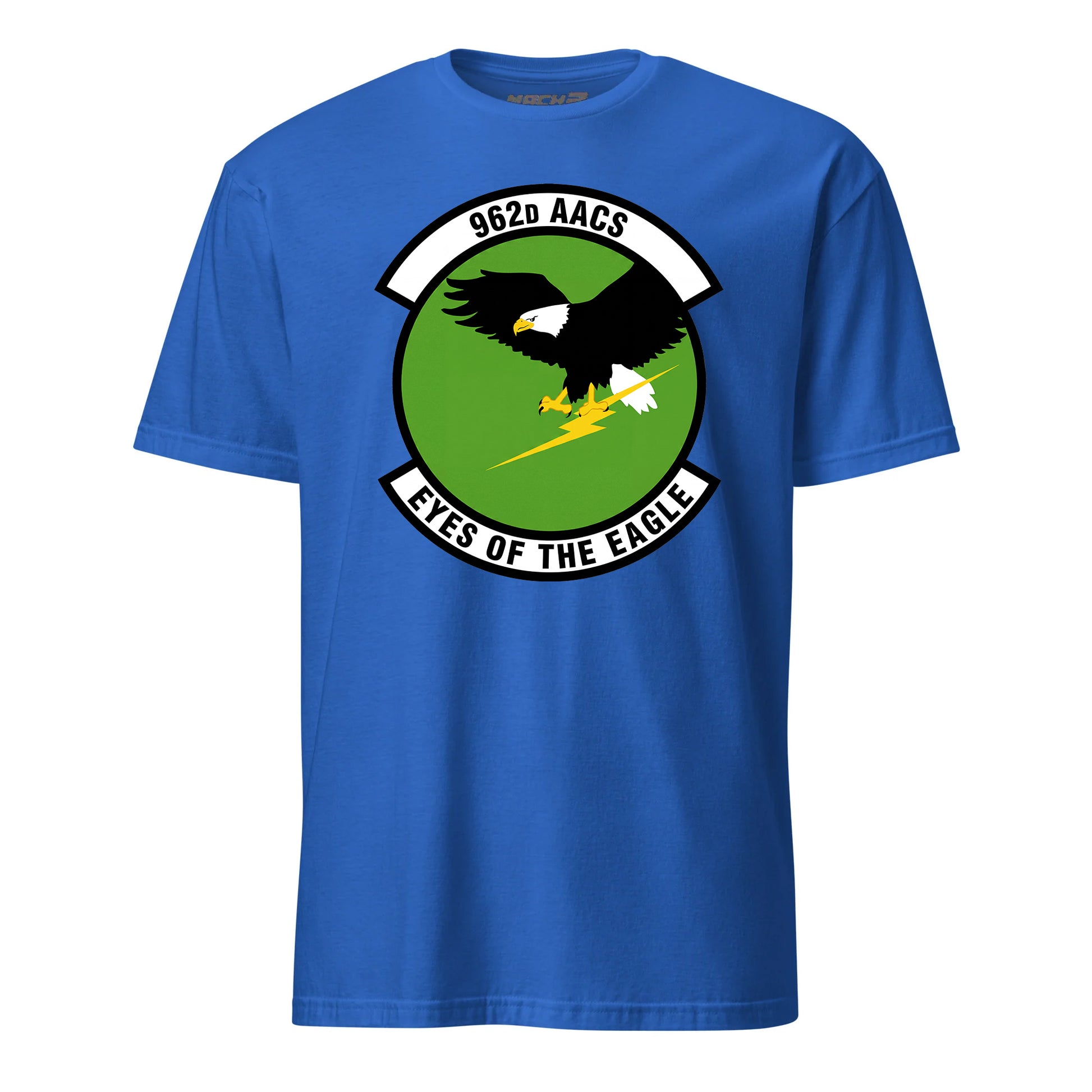 Mach2 Squadron Upload | 962ND AIRBORNE AIR CONTROL SQUADRON | T-Shirt | Royal | MACH-SHORT-SLEEVE-FRONT-ROYAL.jpg