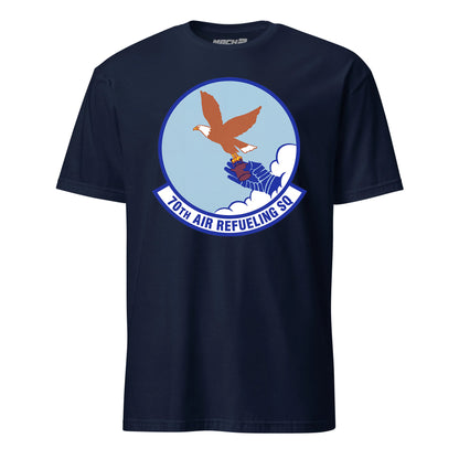 Mach2 Squadron Upload | 70TH AIR REFUELING SQUADRON | T-Shirt | Navy | MACH-SHORT-SLEEVE-FRONT-NAVY.jpg