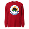 115th Airlift Squadron Long Sleeve T-Shirt - Red