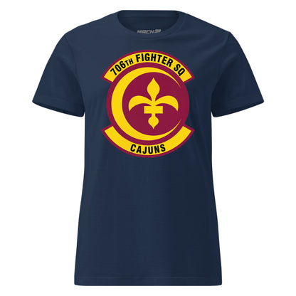 Mach2 Squadron Upload | 706TH AGGRESSOR SQUADRON | Womens | Navy | MACH-WOMENS-FRONT-NAVY.jpg