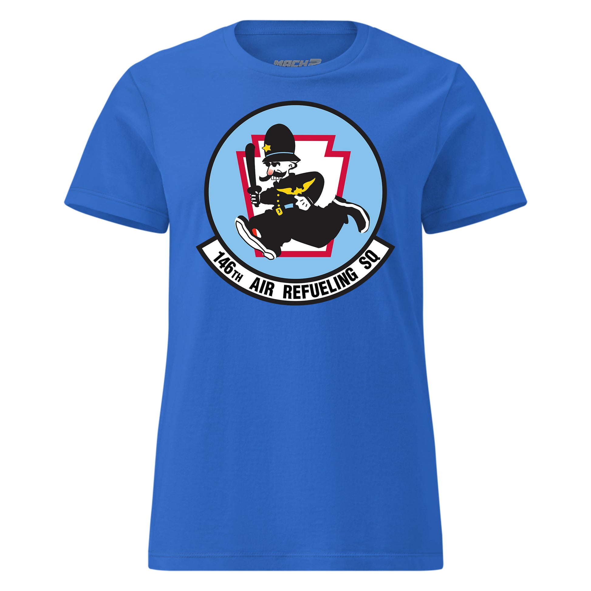 Mach2 Squadron Upload | 146TH AIR REFUELING SQUADRON | Womens | Royal | MACH-WOMENS-FRONT-ROYAL.jpg