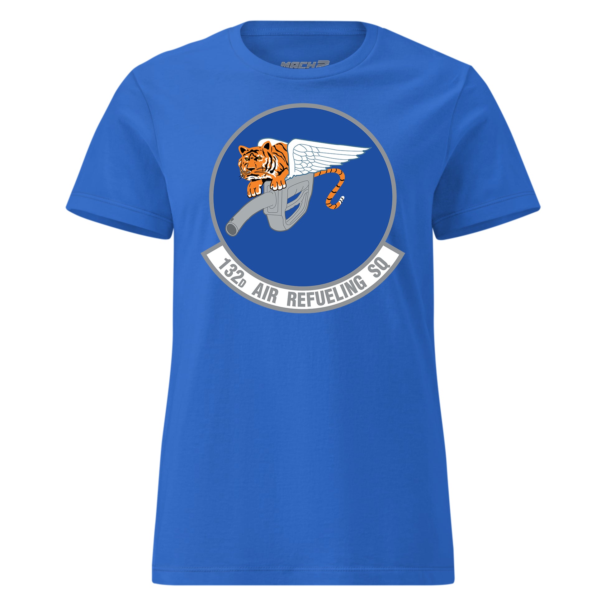 Mach2 Squadron Upload | 132ND AIR REFUELING SQUADRON | Womens | Royal | MACH-WOMENS-FRONT-ROYAL.jpg