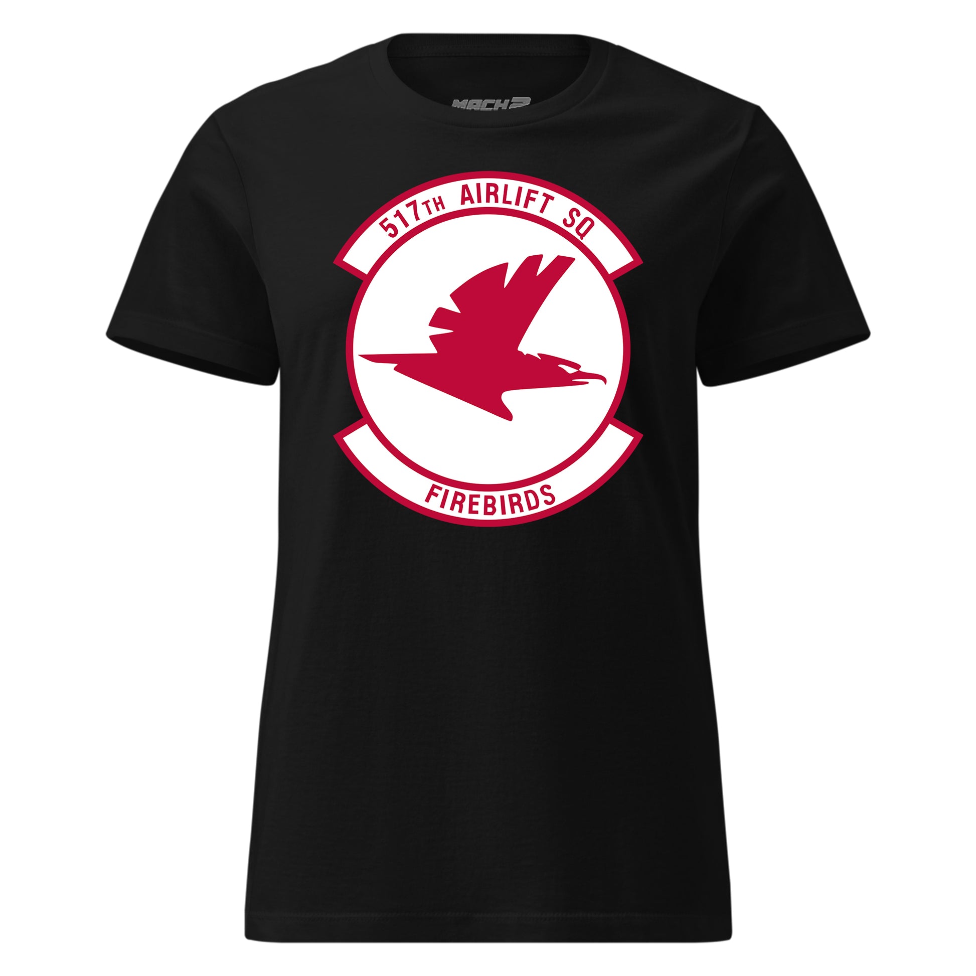 Mach2 Squadron Upload | 517TH AIRLIFT SQUADRON | Womens | Black | MACH-WOMENS-FRONT-BLACK.jpg