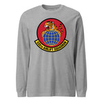 Mach2 Squadron Upload | 535TH AIRLIFT SQUADRON | Long Sleeve | Heather Grey | MACH-LONG-SLEEVE-FRONT-GREY.jpg