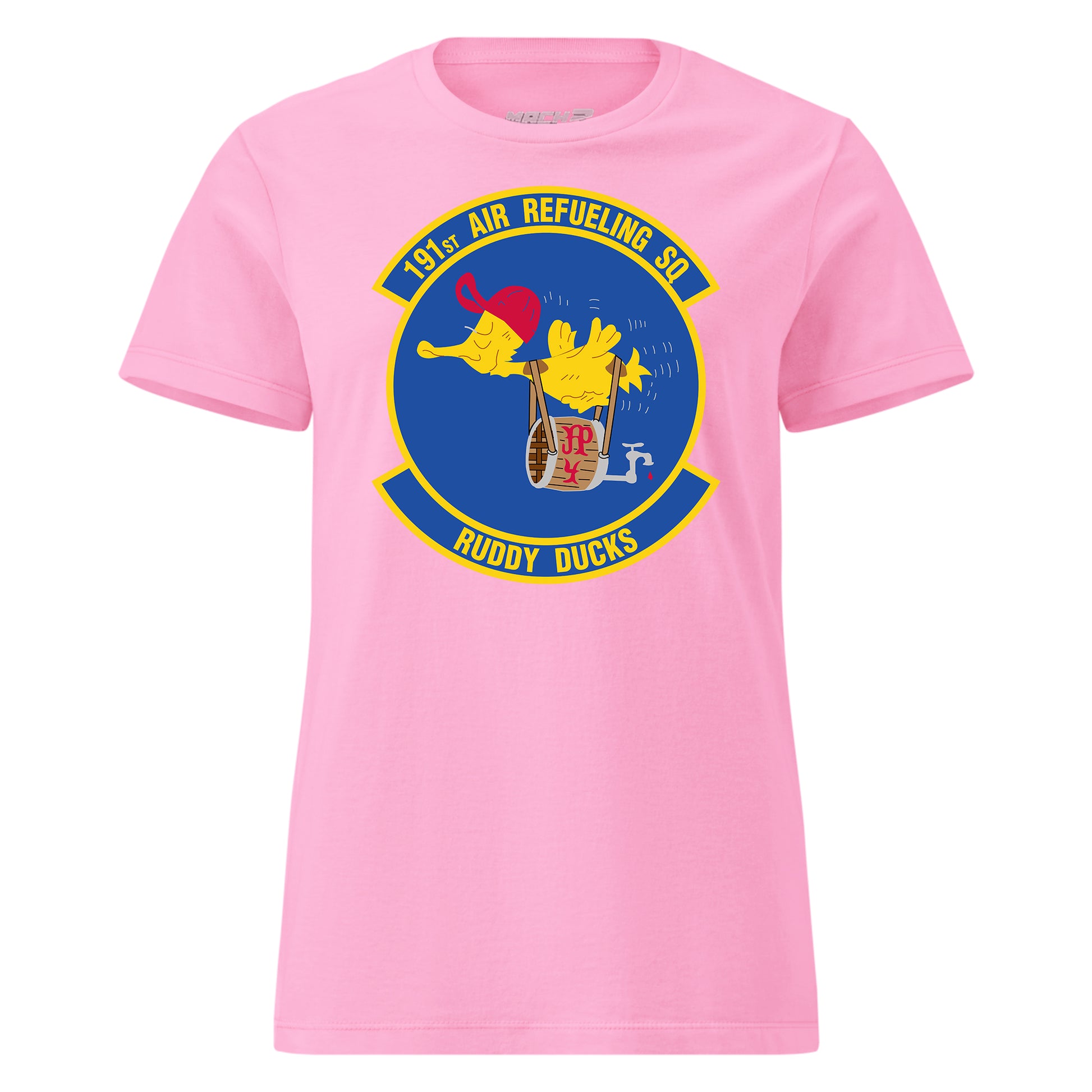 Mach2 Squadron Upload | 191ST AIR REFUELING SQUADRON | Womens | Pink | MACH-WOMENS-FRONT-PINK.jpg