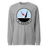 126th Air Refueling Squadron Long Sleeve T-Shirt - Heather Grey