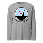 Mach2 Squadron Upload | 126TH AIR REFUELING SQUADRON | Long Sleeve | Heather Grey | MACH-LONG-SLEEVE-FRONT-GREY.jpg