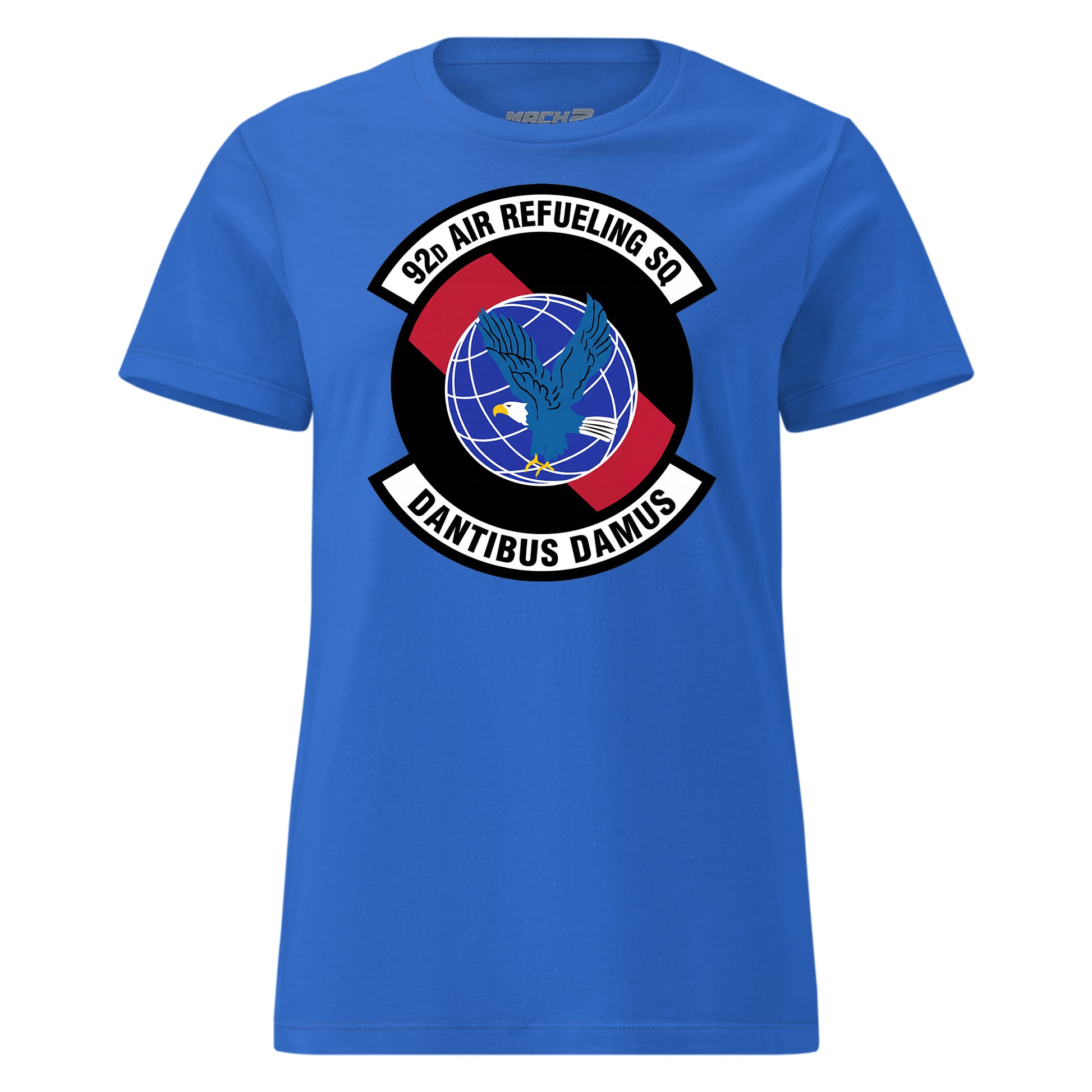 Mach2 Squadron Upload | 92ND AIR REFUELING SQUADRON | Womens | Royal | MACH-WOMENS-FRONT-ROYAL.jpg