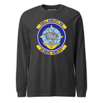 Mach2 Squadron Upload | 709TH AIRLIFT SQUADRON | Long Sleeve | Charcoal Heather | MACH-LONG-SLEEVE-FRONT-CHARCOAL.jpg