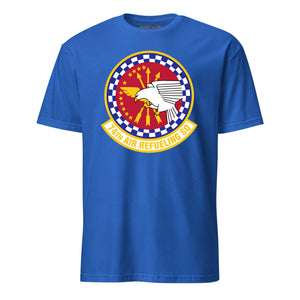 Mach2 Squadron Upload | 74TH AIR REFUELING SQUADRON | T-Shirt | Royal | MACH-SHORT-SLEEVE-FRONT-ROYAL.jpg