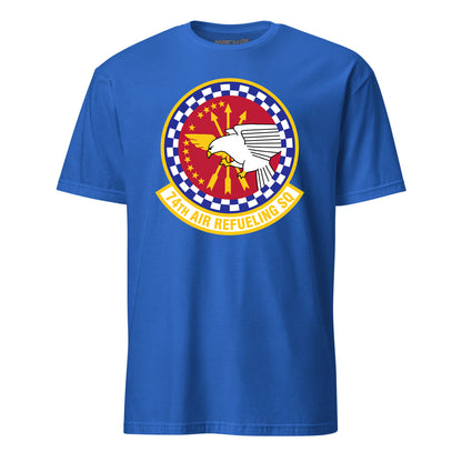 Mach2 Squadron Upload | 74TH AIR REFUELING SQUADRON | T-Shirt | Royal | MACH-SHORT-SLEEVE-FRONT-ROYAL.jpg