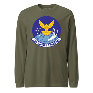 Mach2 Squadron Upload | 73RD AIRLIFT SQUADRON | Long Sleeve | OD Green | MACH-LONG-SLEEVE-FRONT-OD.jpg