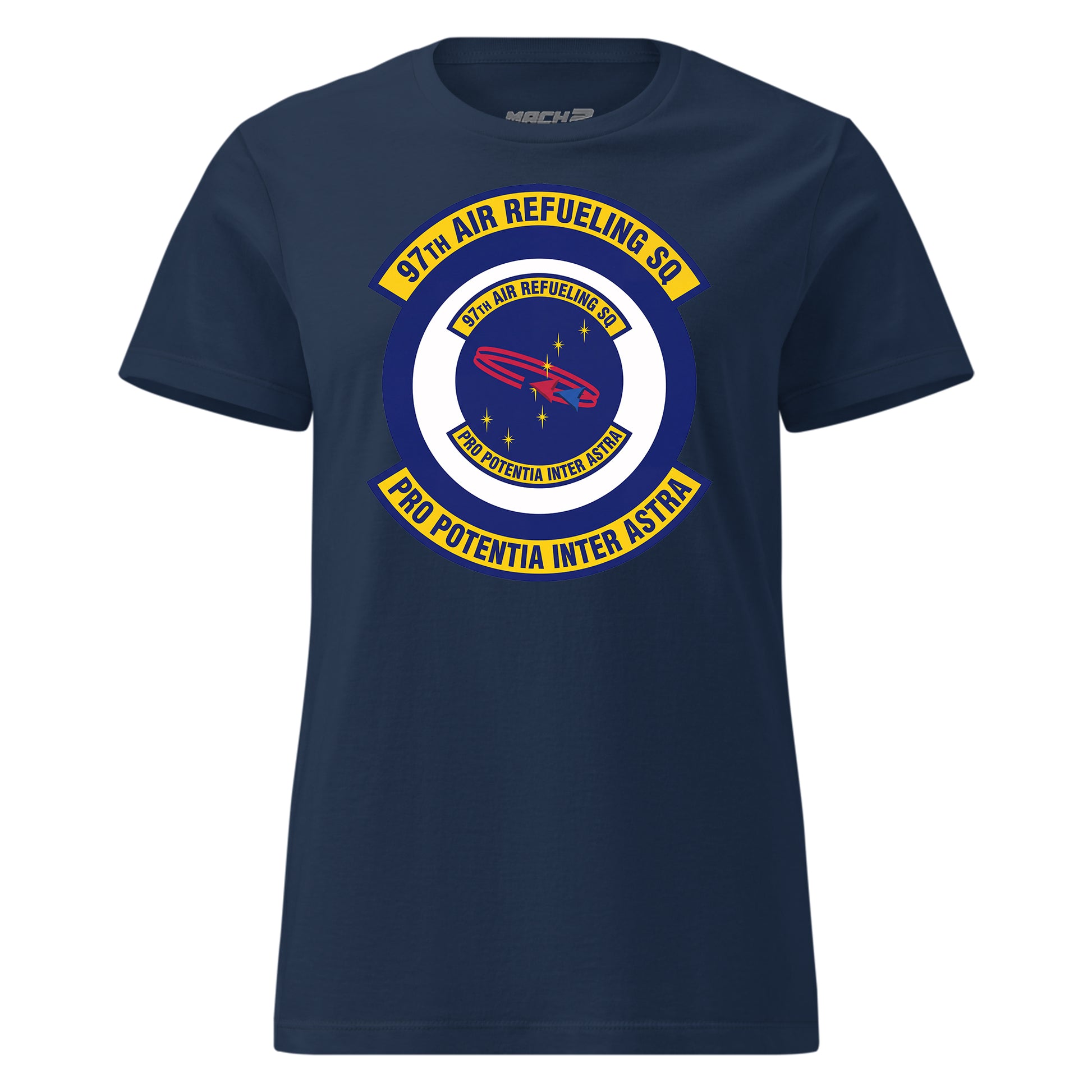 Mach2 Squadron Upload | 97TH AIR REFUELING SQUADRON | Womens | Navy | MACH-WOMENS-FRONT-NAVY.jpg