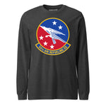 Mach2 Squadron Upload | 54TH AIR REFUELING SQUADRON | Long Sleeve | Charcoal Heather | MACH-LONG-SLEEVE-FRONT-CHARCOAL.jpg