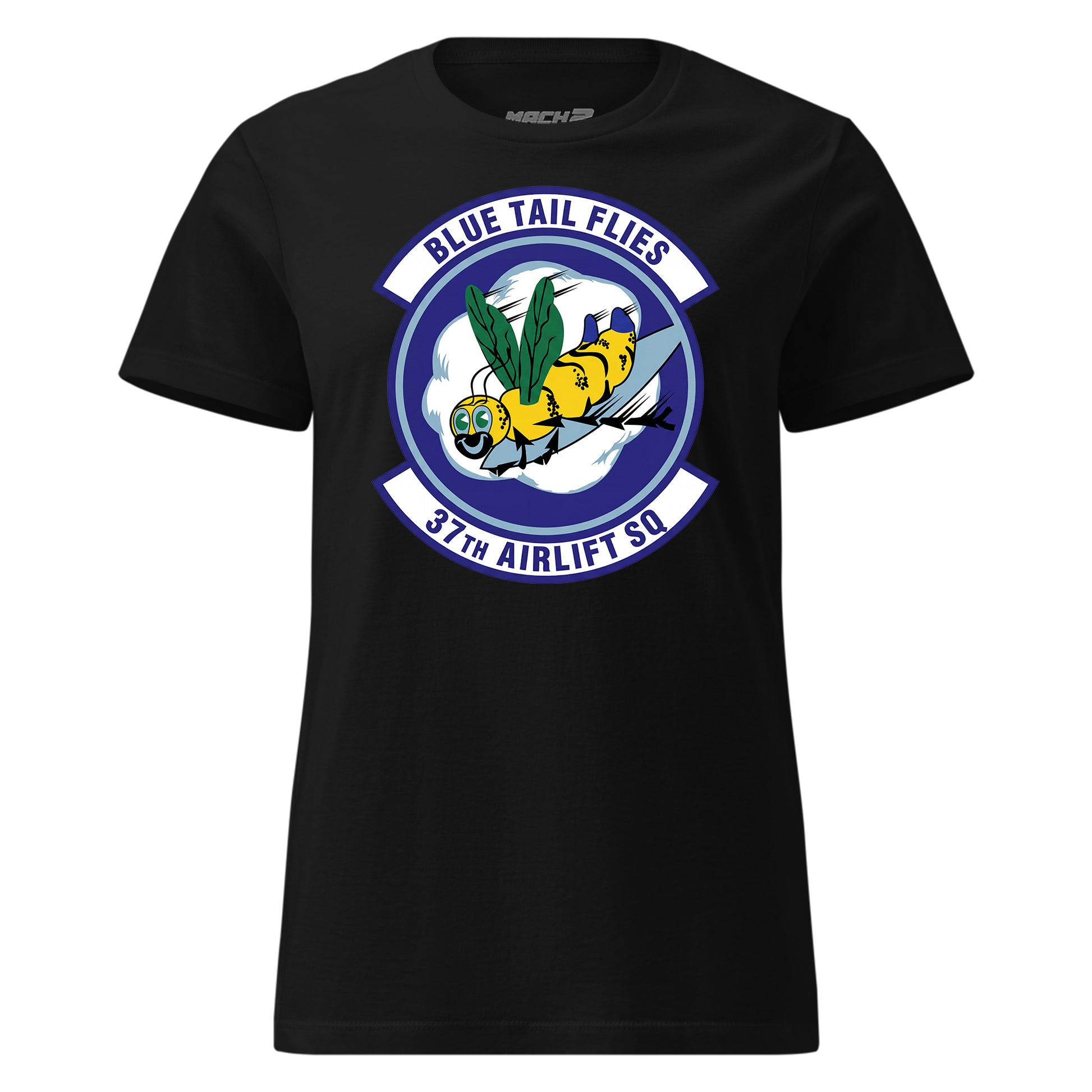 Mach2 Squadron Upload | 37TH AIRLIFT SQUADRON | Womens | Black | MACH-WOMENS-FRONT-BLACK.jpg