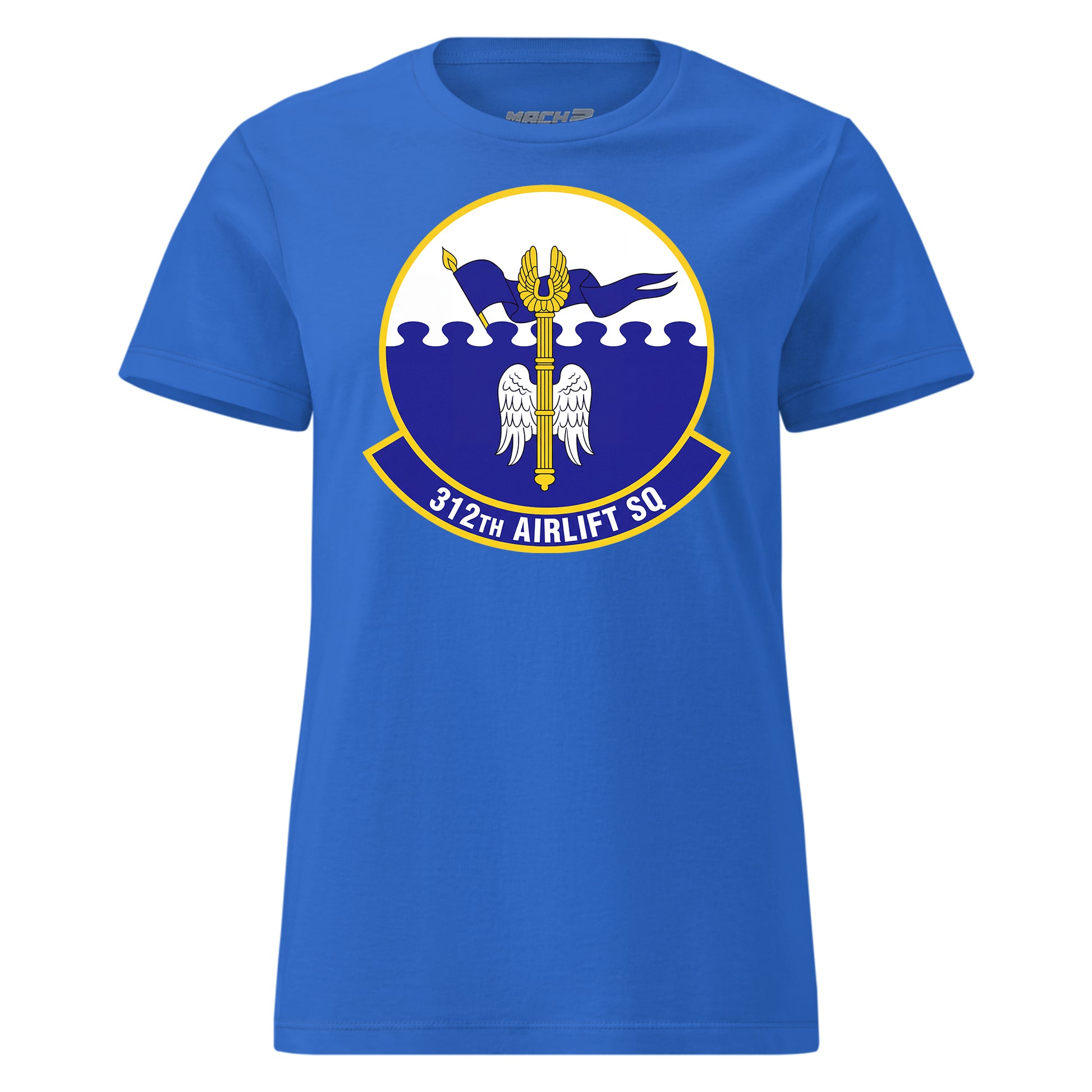 Mach2 Squadron Upload | 312TH AIRLIFT SQUADRON | Womens | Royal | MACH-WOMENS-FRONT-ROYAL.jpg