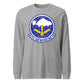 Mach2 Squadron Upload | 912TH AIR REFUELING SQUADRON | Long Sleeve | Heather Grey | MACH-LONG-SLEEVE-FRONT-GREY.jpg