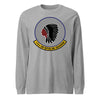 174th Air Refueling Squadron Long Sleeve T-Shirt - Heather Grey