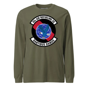 Mach2 Squadron Upload | 92ND AIR REFUELING SQUADRON | Long Sleeve | OD Green | MACH-LONG-SLEEVE-FRONT-OD.jpg