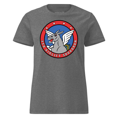 Mach2 Squadron Upload | 4TH AIRLIFT SQUADRON | Womens | Charcoal Heather | MACH-WOMENS-FRONT-CHARCOAL.jpg