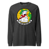 91st Air Refueling Squadron Long Sleeve T-Shirt - Charcoal Heather
