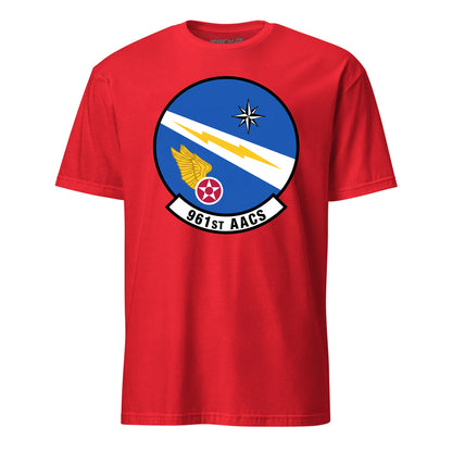 Mach2 Squadron Upload | 961ST AIRBORNE AIR CONTROL SQUADRON | T-Shirt | Red | MACH-SHORT-SLEEVE-FRONT-RED.jpg