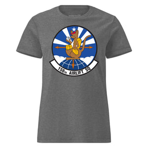 Mach2 Squadron Upload | 158TH AIRLIFT SQUADRON | Womens | Charcoal Heather | MACH-WOMENS-FRONT-CHARCOAL.jpg