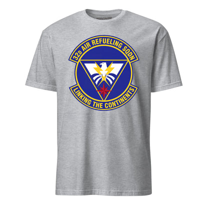 Mach2 Squadron Upload | 32ND AIR REFUELING SQUADRON | T-Shirt | Heather Grey | MACH-SHORT-SLEEVE-FRONT-GREY.jpg