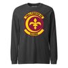706th Aggressor Squadron Long Sleeve T-Shirt - Charcoal Heather