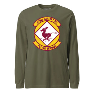 Mach2 Squadron Upload | 815TH AIRLIFT SQUADRON | Long Sleeve | OD Green | MACH-LONG-SLEEVE-FRONT-OD.jpg