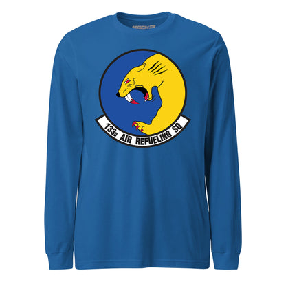 Mach2 Squadron Upload | 133RD AIR REFUELING SQUADRON | Long Sleeve | Royal | MACH-LONG-SLEEVE-FRONT-ROYAL.jpg