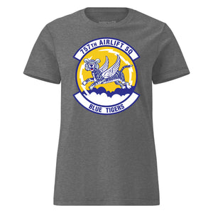 Mach2 Squadron Upload | 757TH AIRLIFT SQUADRON | Womens | Charcoal Heather | MACH-WOMENS-FRONT-CHARCOAL.jpg
