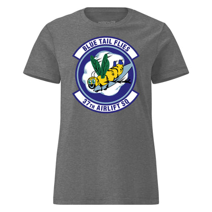 Mach2 Squadron Upload | 37TH AIRLIFT SQUADRON | Womens | Charcoal Heather | MACH-WOMENS-FRONT-CHARCOAL.jpg