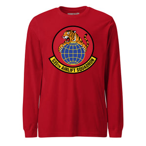 Mach2 Squadron Upload | 535TH AIRLIFT SQUADRON | Long Sleeve | Red | MACH-LONG-SLEEVE-FRONT-RED.jpg