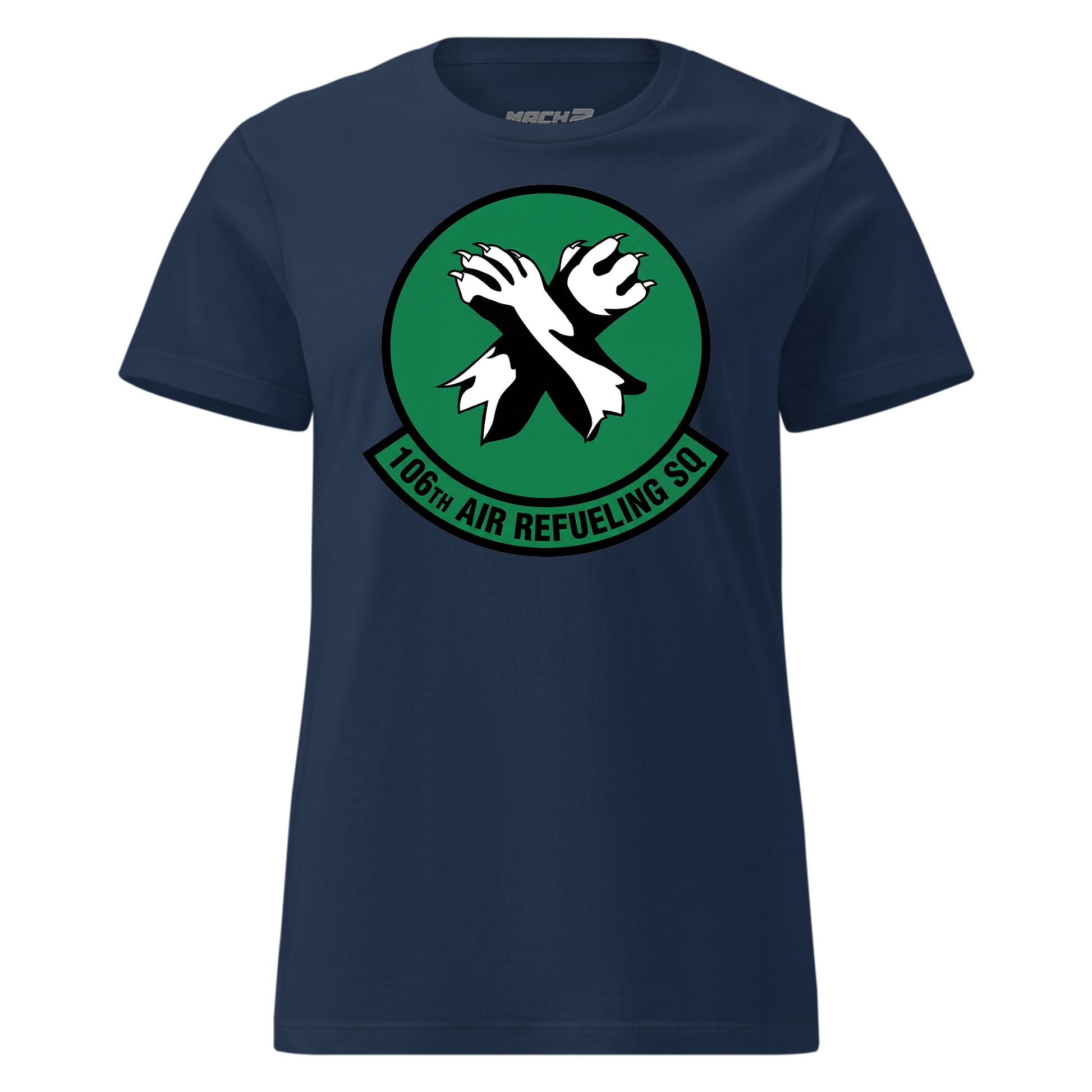 Mach2 Squadron Upload | 106TH AIR REFUELING SQUADRON | Womens | Navy | MACH-WOMENS-FRONT-NAVY.jpg