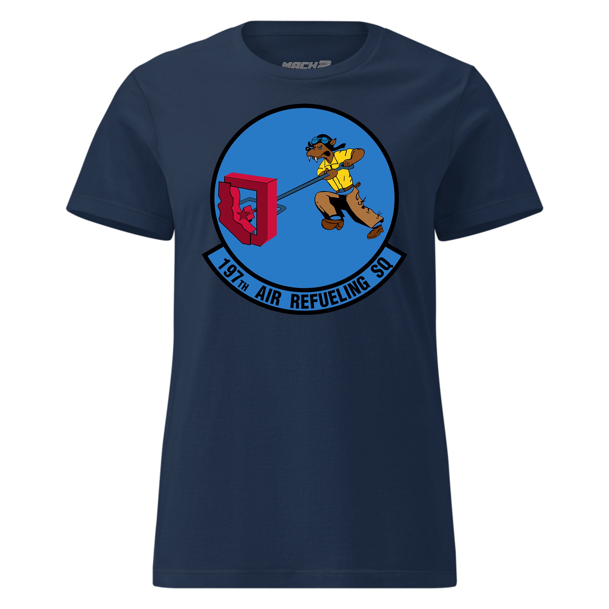 Mach2 Squadron Upload | 197TH AIR REFUELING SQUADRON | Womens | Navy | MACH-WOMENS-FRONT-NAVY.jpg