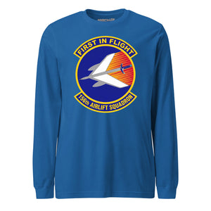 Mach2 Squadron Upload | 156TH AIRLIFT SQUADRON | Long Sleeve | Royal | MACH-LONG-SLEEVE-FRONT-ROYAL.jpg
