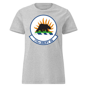 Mach2 Squadron Upload | 115TH AIRLIFT SQUADRON | Womens | Heather Grey | MACH-WOMENS-FRONT-GREY.jpg