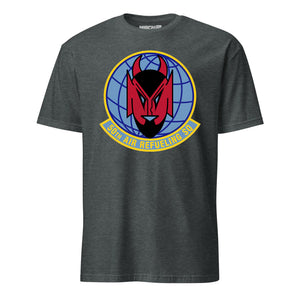 Mach2 Squadron Upload | 50TH AIR REFUELING SQUADRON | T-Shirt | Charcoal Heather | MACH-SHORT-SLEEVE-FRONT-CHARCOAL.jpg