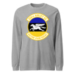 Mach2 Squadron Upload | 356TH AIRLIFT SQUADRON | Long Sleeve | Heather Grey | MACH-LONG-SLEEVE-FRONT-GREY.jpg