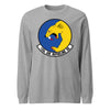 133rd Air Refueling Squadron Long Sleeve T-Shirt - Heather Grey
