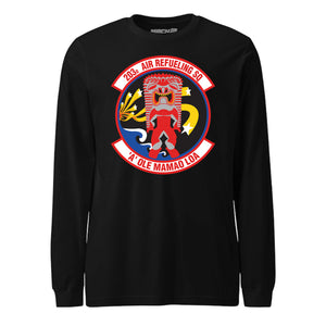 Mach2 Squadron Upload | 203RD AIR REFUELING SQUADRON | Long Sleeve | Black | MACH-LONG-SLEEVE-FRONT-BLACK.jpg
