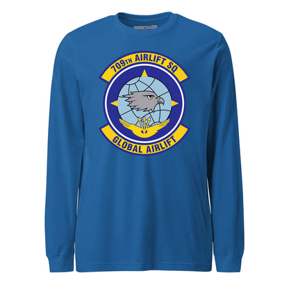 Mach2 Squadron Upload | 709TH AIRLIFT SQUADRON | Long Sleeve | Royal | MACH-LONG-SLEEVE-FRONT-ROYAL.jpg