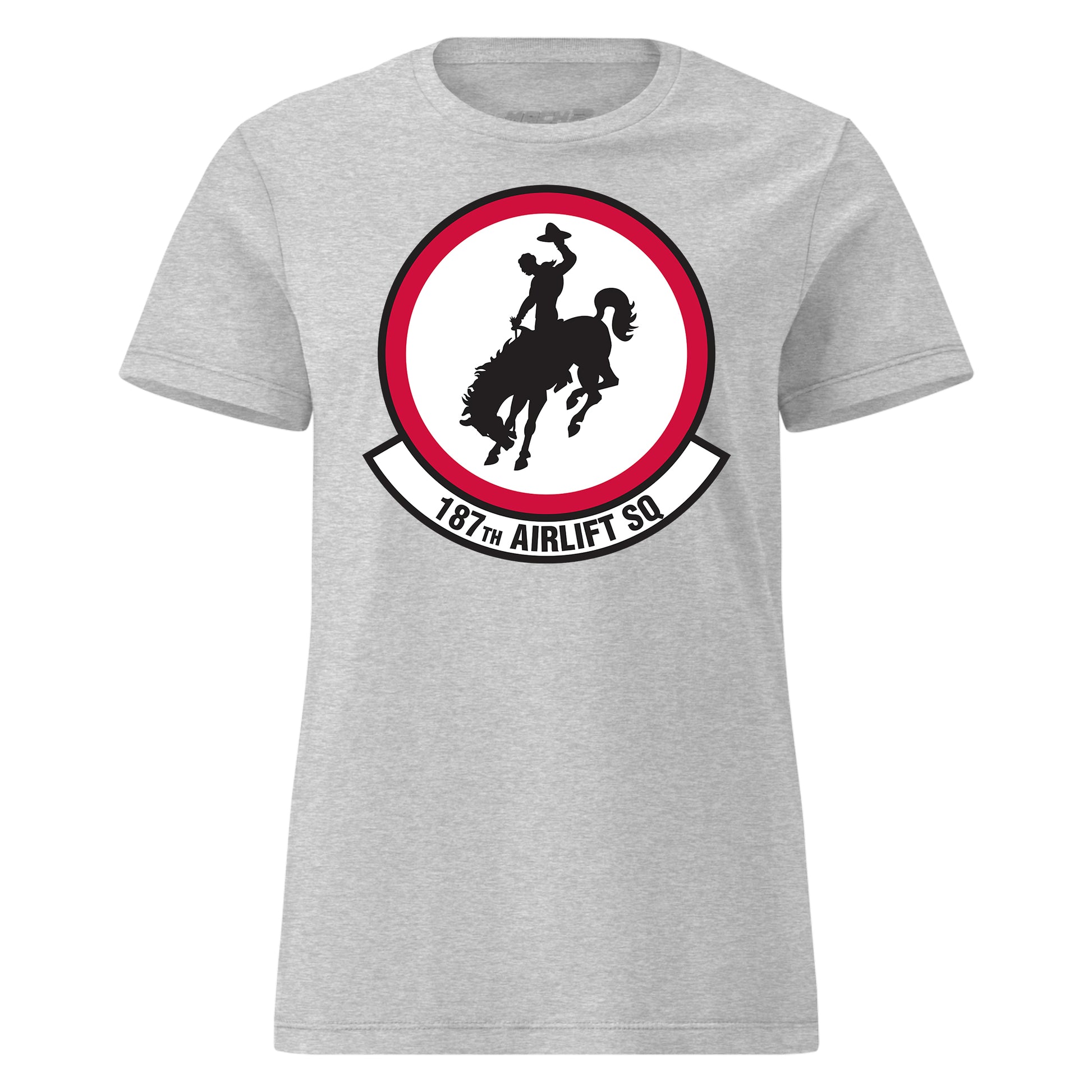 Mach2 Squadron Upload | 187TH AIRLIFT SQUADRON | Womens | Heather Grey | MACH-WOMENS-FRONT-GREY.jpg