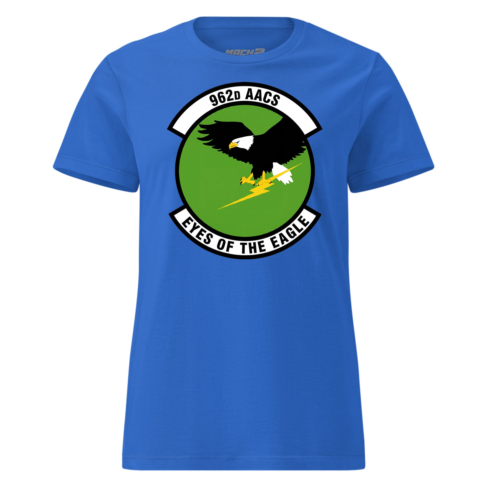 Mach2 Squadron Upload | 962ND AIRBORNE AIR CONTROL SQUADRON | Womens | Royal | MACH-WOMENS-FRONT-ROYAL.jpg