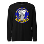 Mach2 Squadron Upload | 327TH AIRLIFT SQUADRON | Long Sleeve | Black | MACH-LONG-SLEEVE-FRONT-BLACK.jpg