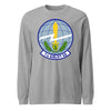 7th Airlift Squadron Long Sleeve T-Shirt - Heather Grey